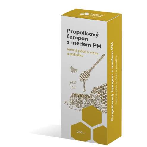 PURUS-MEDA Šampon propolisový s medem 200 ml